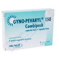 Gyno-pevaryl 150 mg, vaginální čípky 3ks + krém 15g