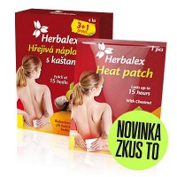 Herbalex Hřejivá Náplast S Kaštanem 1ks