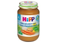 Hipp Mrkev S Rýží A Telecím M. Bio 4/6m 190g