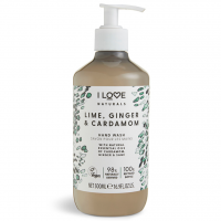 I LOVE Naturals Mýdlo na ruce 500 ml - limetka, zázvor & kardamon