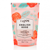 I LOVE Signature Sůl do koupele 500 g - anglická růže