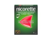 Nicorette Invisipatch 25mg/16h transdermální náplast 7ks
