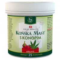 Herbamedicus Koňská Mast S Konopím Hřejivá 250ml