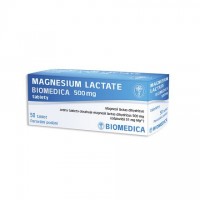 Magnesium Lactate Biomedica 500mg 50 tablet