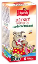 Apotheke Dětský Bylinný čaj Dobré Tráv.bio 20x1.5g