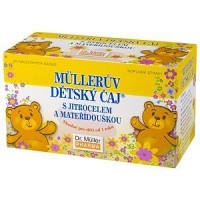 Müllerův Dětský čaj S Jitrocel.a Mateř.20x1.5g