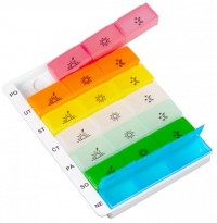 Dávkovač Léků Obzor Typ 09 Týdenní Duhový