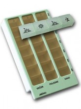 Dávkovač Léků Obzor Set 02 Zelený + 04 Denní