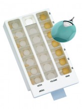 Dávkovač Léků Obzor Set 02 Bílý + 05 Kapesní