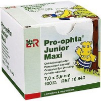 Okluzor Náplasťový Junior Maxi pro-ophta, /100 ks v balení/