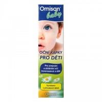 Omisan Baby Oční Kapky Pro Novorozence A Děti 50ml