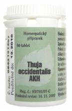 Thuja occidentalis AKH C99 60 neobalených tablet