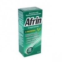 Afrin s mentolem 0,5mg/ml nosní sprej  15ml