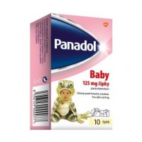 Panadol Baby 125mg čípky 10ks