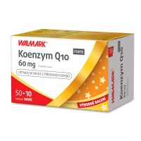 Walmark Koenzym Q10 Forte 60mg 50+10 Tobolek Zdarma
