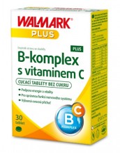Walmark B-komplex Plus S Vitaminem C Tbl.30
