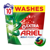 Ariel Extra Clean kapsle na praní sáček 10 ks