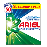 Ariel Alpine Fresh Prášek na praní 2,75 kg 50 praní