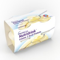 Nutridrink Creme 2 Kcal Protein S příchutí vanilkovou perorální roztok 4 x 200 g