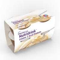 Nutridrink Creme 2 Kcal Protein S příchutí kávy perorální roztok 4 x 200 g