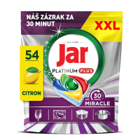 Jar Our 30 Minute Miracle Platinum Plus kapsle do myčky 54 ks