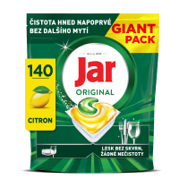 Jar Original Lemon kapsle do myčky 140 ks
