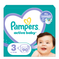 Pampers Active Baby Giant Pack S3 90 ks