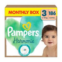 Pampers Harmonie 3 Plenky 6-10 kg 186 ks