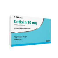Cetixin 10 mg 100 tablet