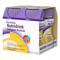 Nutridrink Compact Protein S příchutí banánovou perorální roztok 4 x 125 ml