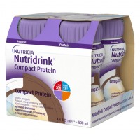 Nutridrink Compact Protein S příchutí chladivého kokosu perorální roztok 4 x 125 ml