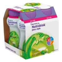 Nutridrink Juice Style S Příchutí Jablečnou perorální roztok 4 x 200ml