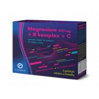 Magnesium 400mg + B komplex + C 30 sáčků Galmed