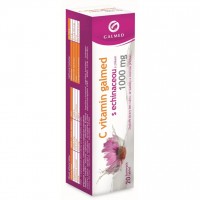 Vitamin C 1000mg Echinacea 20 šumivých tablet Galmed