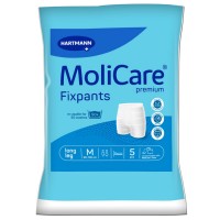 Molicare Premium Fixpants fixační kalhotky M obvod boků 60-100cm 5ks