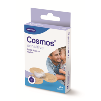 Cosmos sensitive jemná kulatá náplast 22mm 20ks