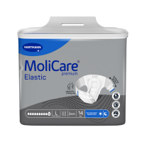 Kalhotky zalepovací Molicare Elastic 10 kapek L boky 115-145cm 4279ml 14ks