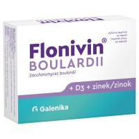 Flonivin Boulardii + D3 + zinek 60 tablet Galenika
