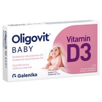 Oligovit Baby Vitamin D3 twist-off 30 tobolek Galenika