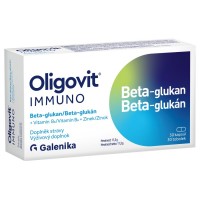 Oligovit Immuno Beta-glukan + vitamín B6 + zinek 30 tobolek Galenika
