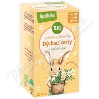 Apotheke Pohádkový dětský čaj Dýchací cesty s heřmánkem BIO 20x1.5g NEW