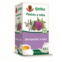 Herbex Ostropestřec a máta 20x4g sáčků