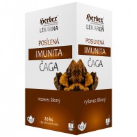 Herbex lékárna Posílená imunita Čaga 3g 20 sáčků