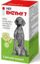 Vet Enzymy 7 Péče o vitalitu a imunitu pro psy a kočky 100 tablet