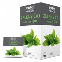 Herbex Zelený čaj S Q10 Premium Tea 20x1.5g