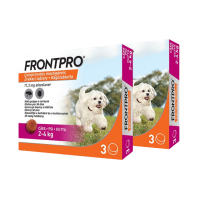 Frontpro antiparazitární žvýkací tablety pro psy (2-4 kg) 6 tablet