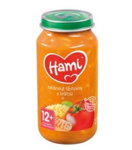 Hami Těstoviny se zeleninou a krůtím masem 250 g 12m+