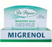 Dr.Popov Migrenol roll-on masážní olej 10ml