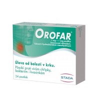 Orofar 1mg/1mg 24 pastilek