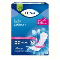 Tena Lady Protect+ Maxi inkontinenční vložky 12ks 760931